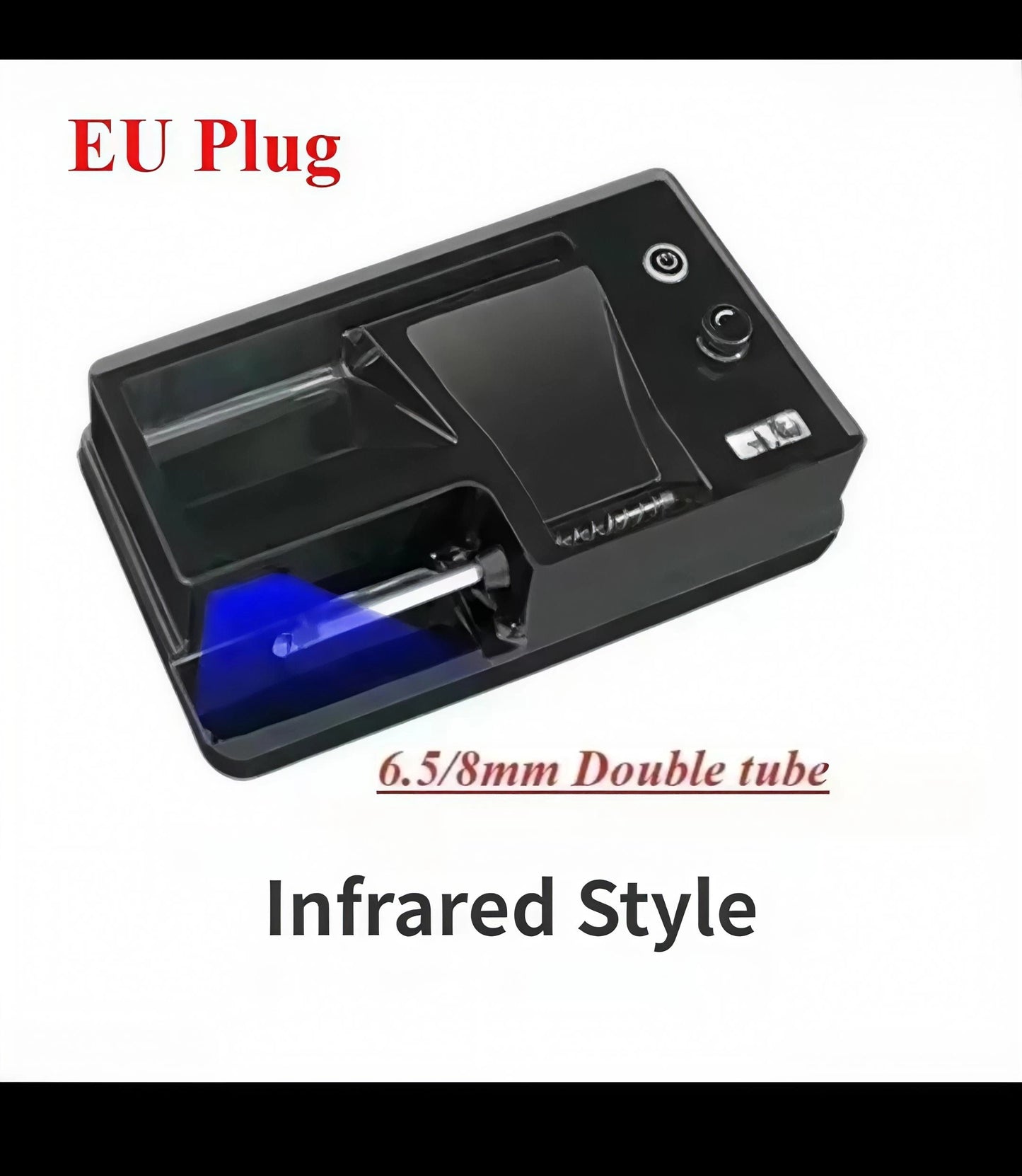 Máquina Eléctrica Llenadora de Cigarrillos 6.5/8mm Inyector Tabaco